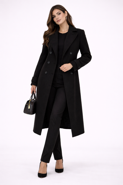Palton Aurelia Black